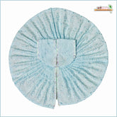Cotton Plain Thread Work Light Blue Laddu Gopal Poshak